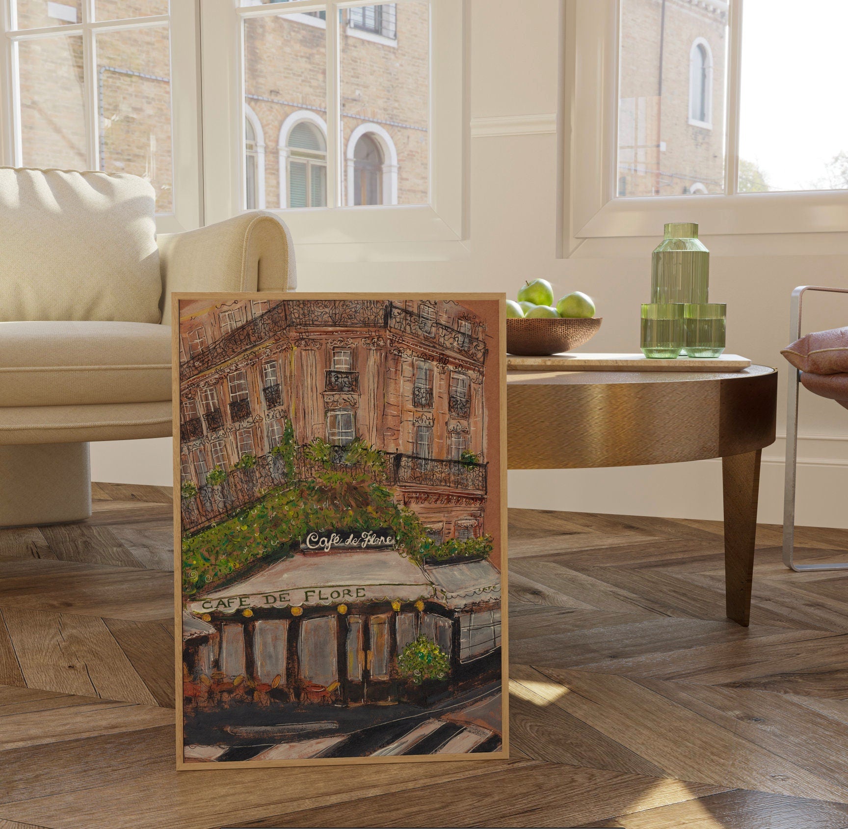 Café de Flore poster (digital download)