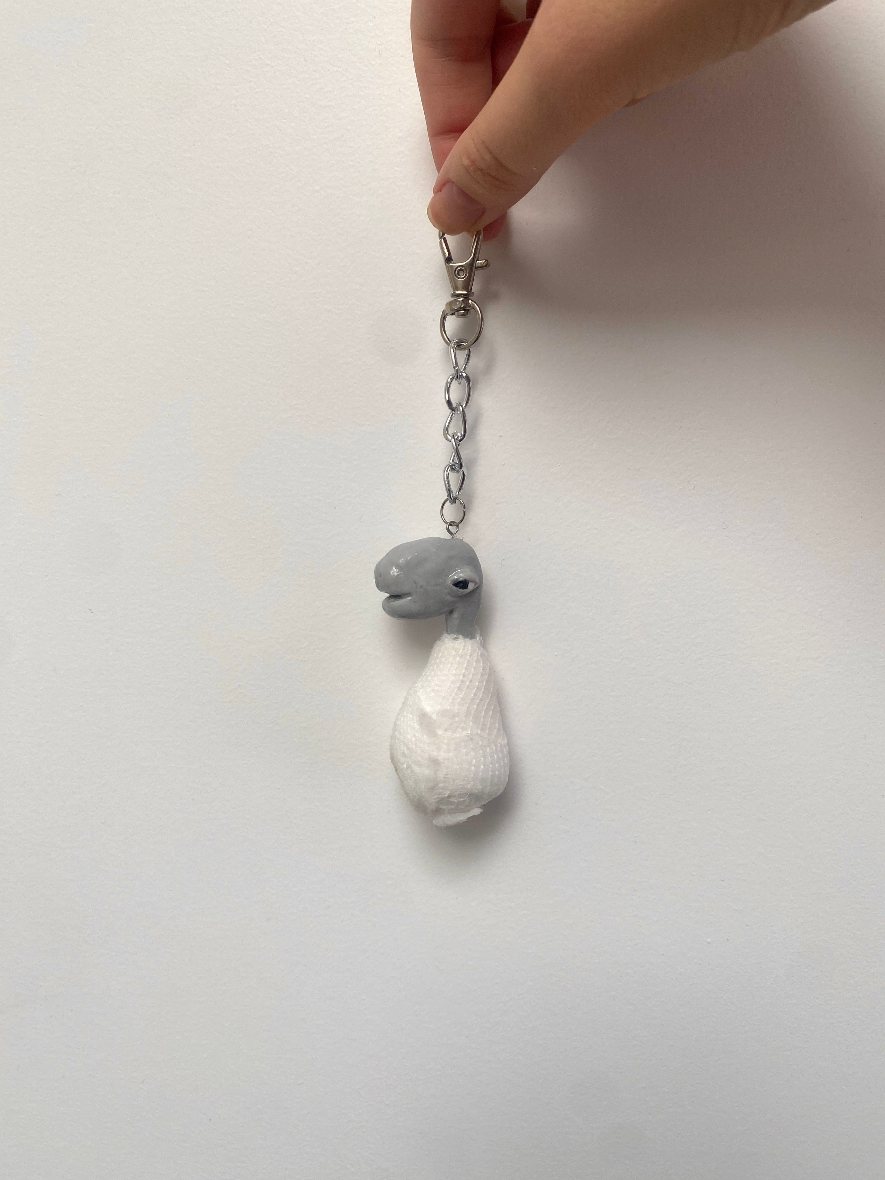 Eraserhead Baby Replica Keychain