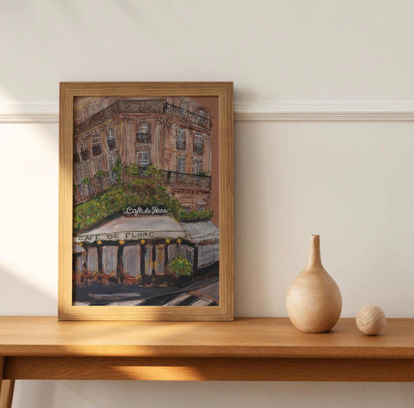 Café de Flore poster (digital download)