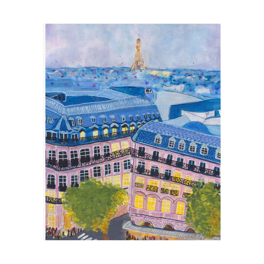 "Twilight in Paris" art print
