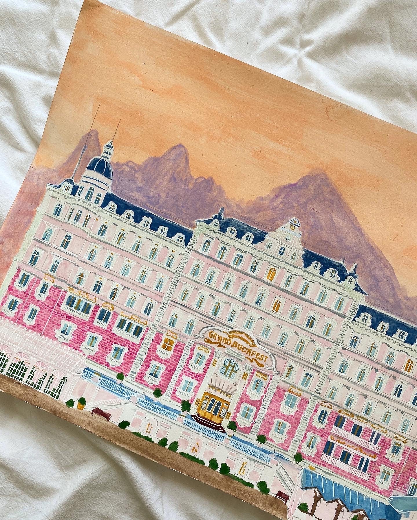 Grand Budapest Hotel print