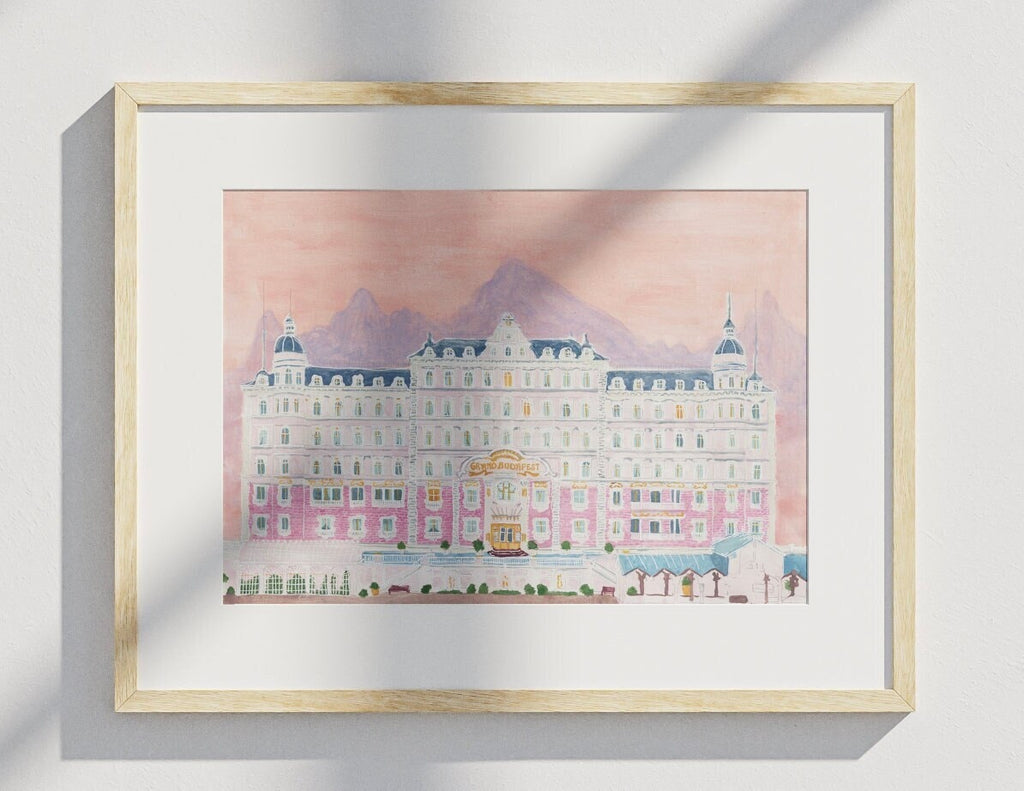Grand Budapest Hotel print