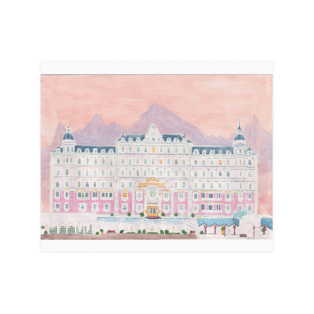 Grand Budapest Hotel print