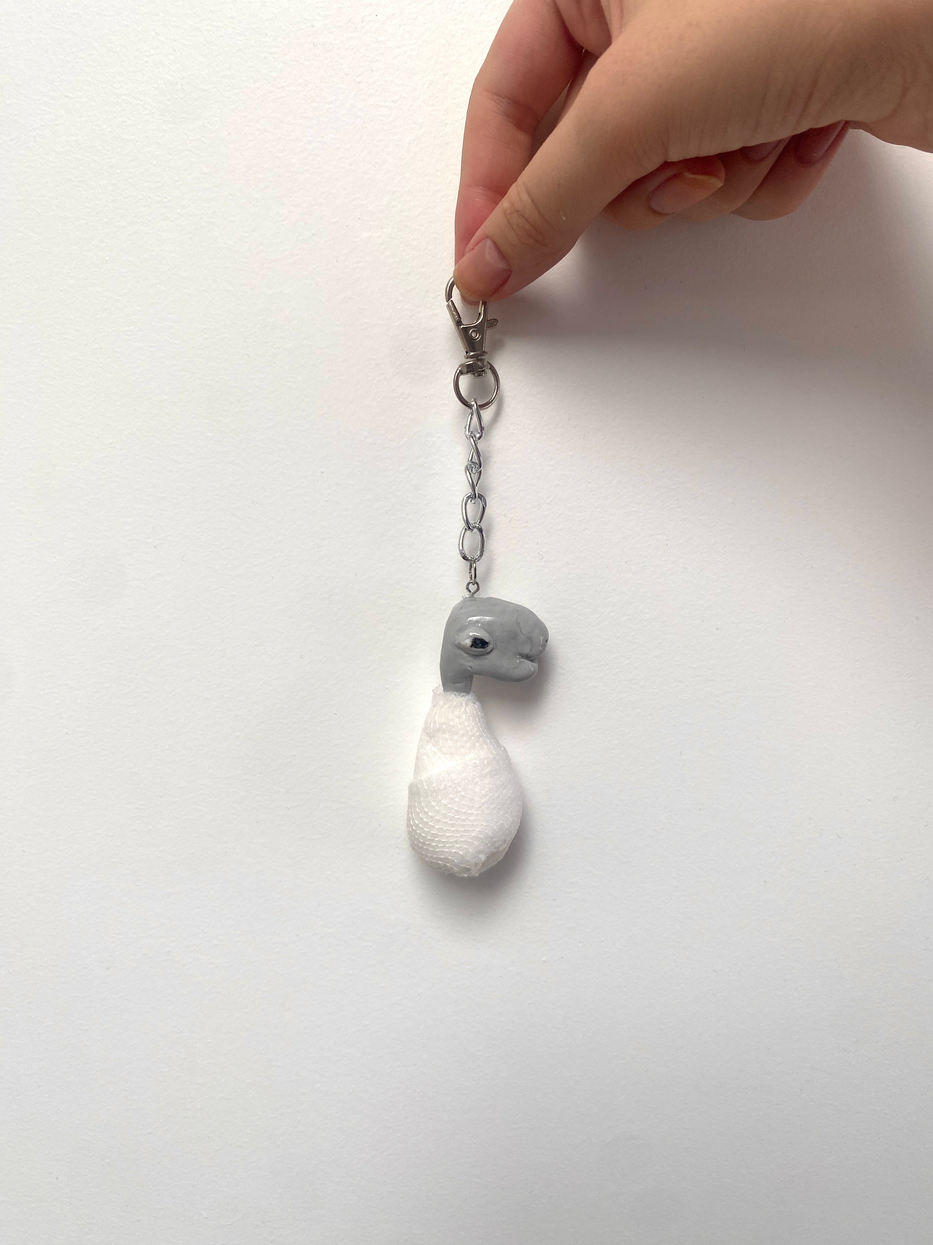 Eraserhead Baby Replica Keychain
