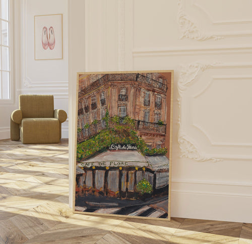 Café de Flore poster (digital download)