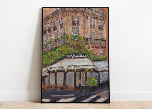 Café de Flore poster (digital download)